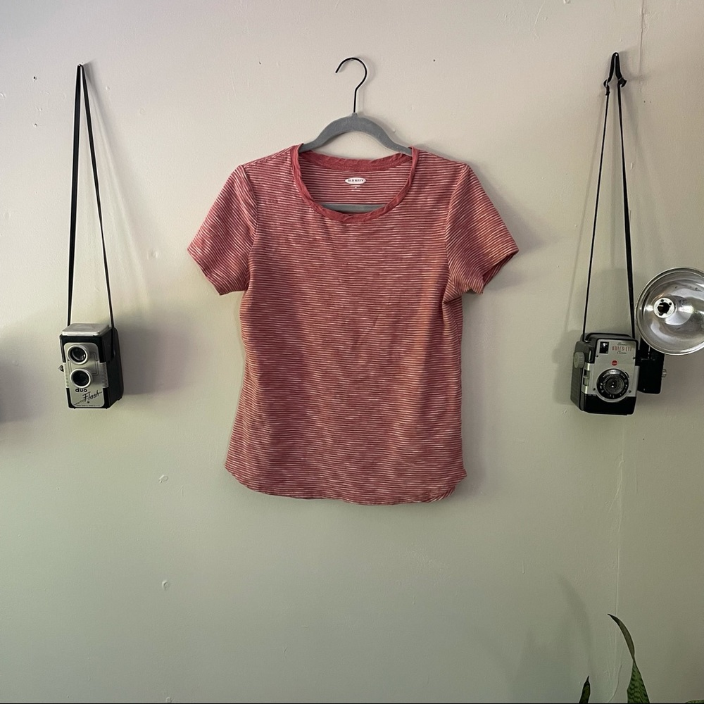 old navy striped tee